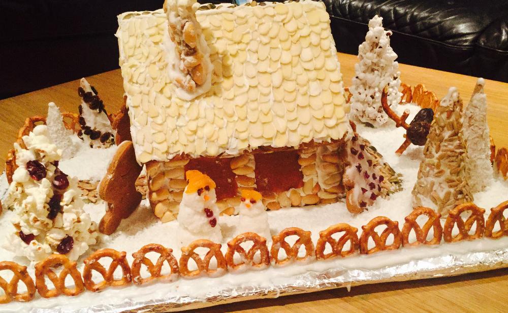 Candy Free Gingerbread House